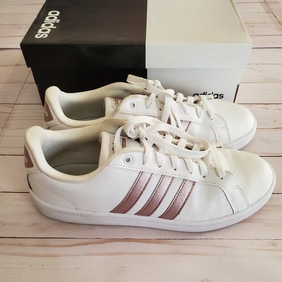 adidas cloudfoam advantage rose gold